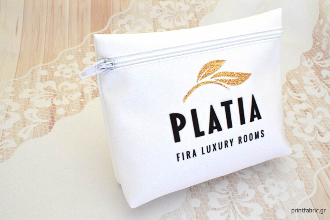 neseser diafhmistiko ksenodoxeiou-doro gia pelates me logotypo